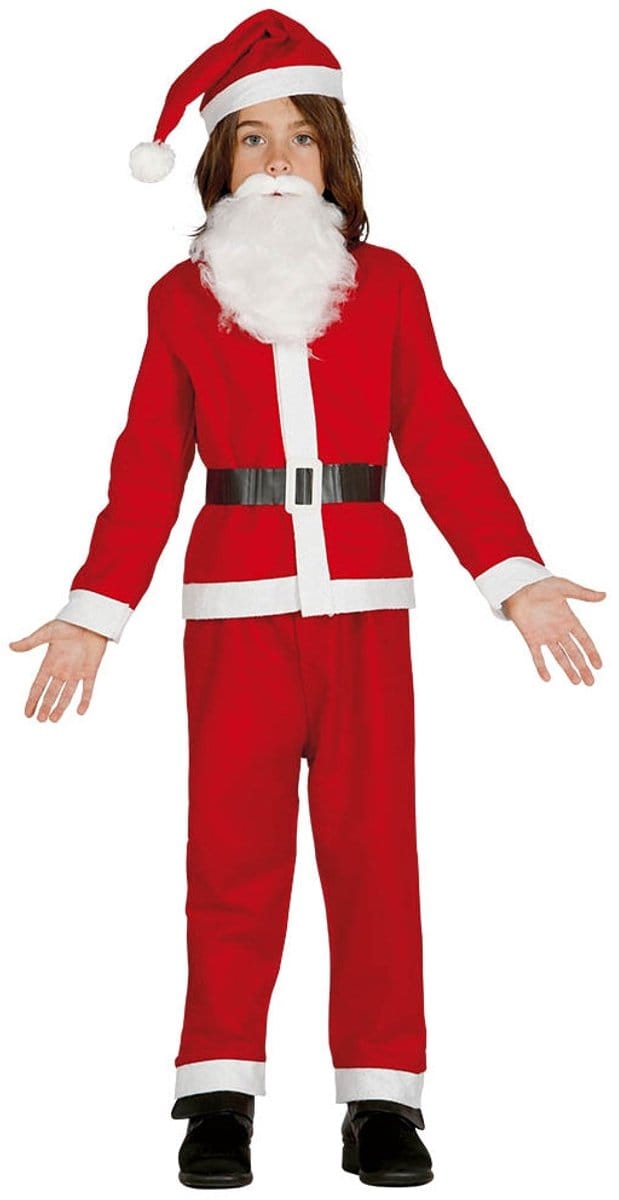 Fiestas Guirca - Kostuum Kerstman kinderen 3-4 jaar