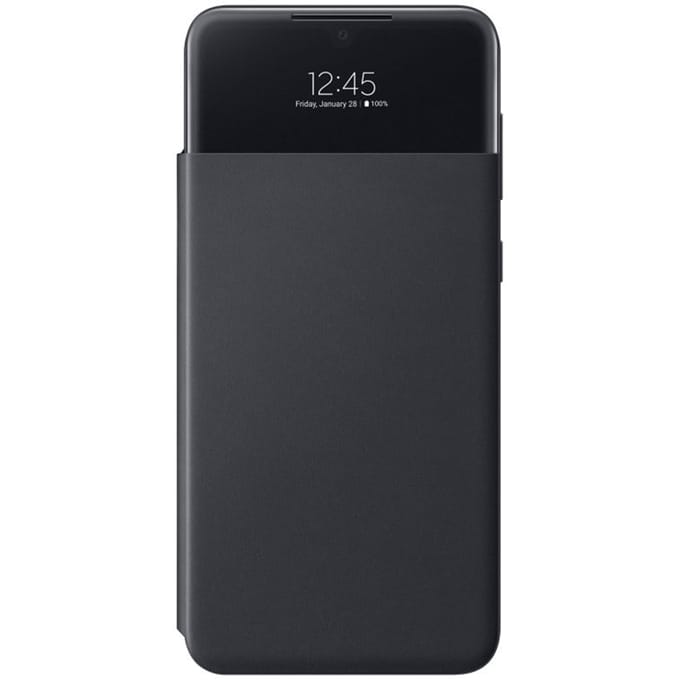 Samsung Originele S View Cover voor de Galaxy A33 - Zwart