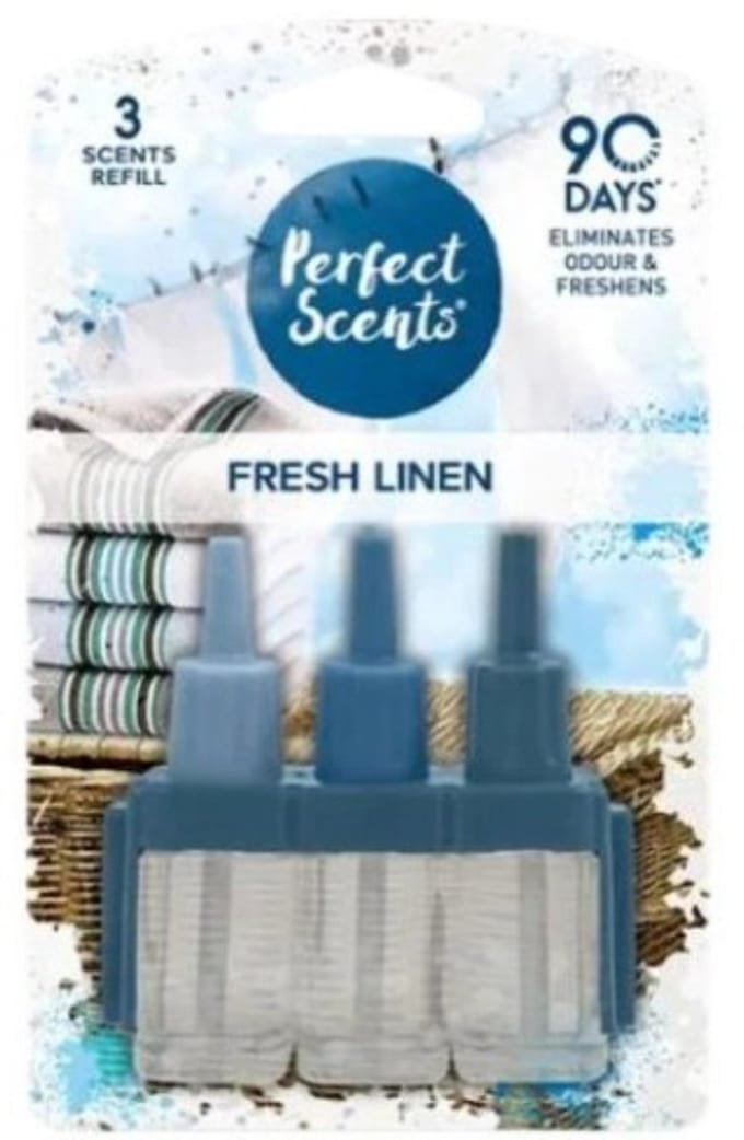 Perfect Scents - 3volution Electr Air Freshener - 20ml Refill - Fresh Linen