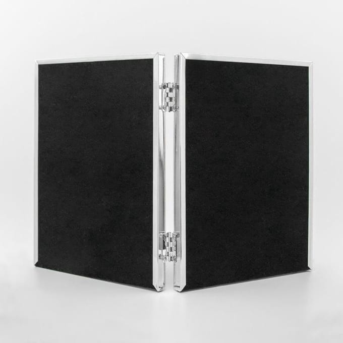 Zep 2-Luik Fotolijst 120DS04-4R Zilver 2x 10x15cm