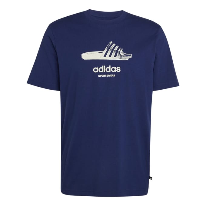 Regular fit t-shirt van pure katoen model 'SLIDE'