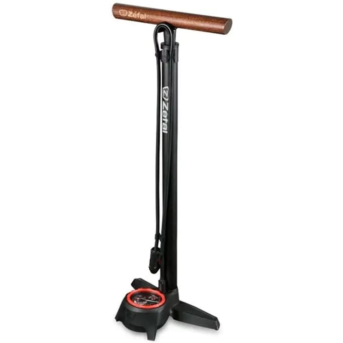 Zefal Profil Max Vloerpomp – Fietspomp – Manometer – Presta/Schrader/Dunlop – Aluminium – Zwart