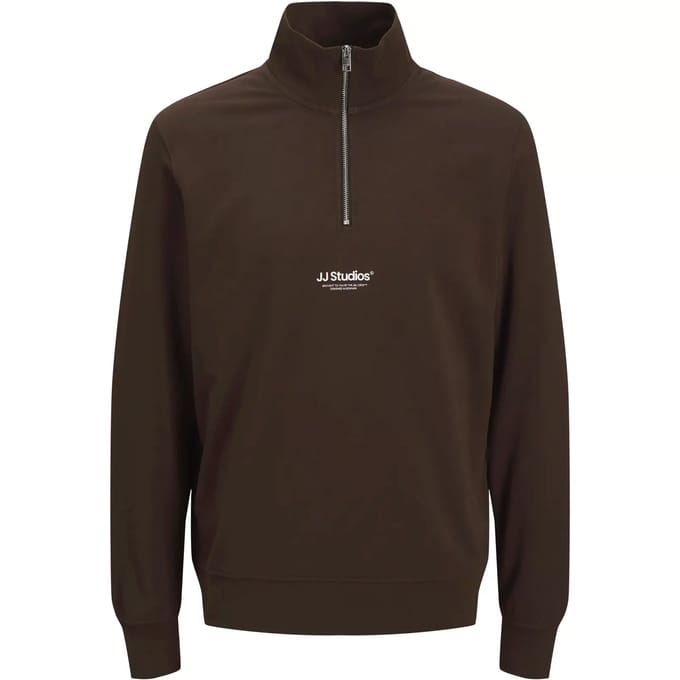 JACK&JONES ESSENTIALS - JJESOHO SWEAT QUARTER ZIP HN NOOS Heren Trui