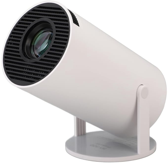 OmGoods - Dailygoody - 4K Miniprojector - Draaibare projector - Thuisbioscoop - 5G WIFI - Bluetooth - Android 11.0 - Geschikt voor films en series - Compact for...