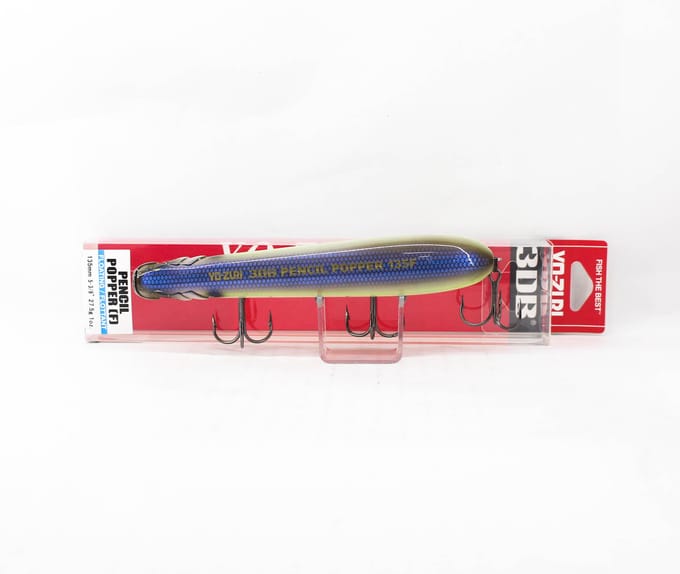 Yo Zuri Duel 3DB Pencil Popper 135 mm Leurre Flottant R1373-GSSH (1267) white