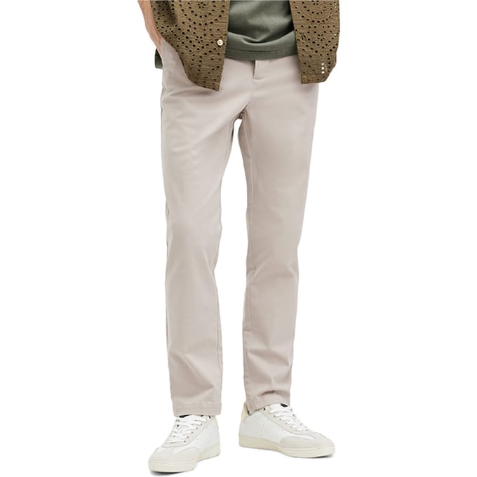 AllSaints Walde Chino Grey Taglia: W32 | Pantaloni chino Outlet | Uomo | Grigio