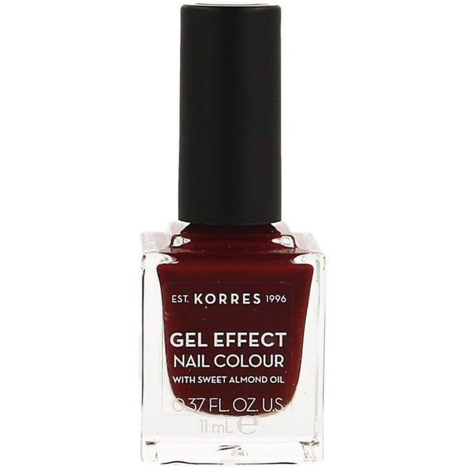 Korres Km Gel Effect Nail 59 Wine Red 11ml