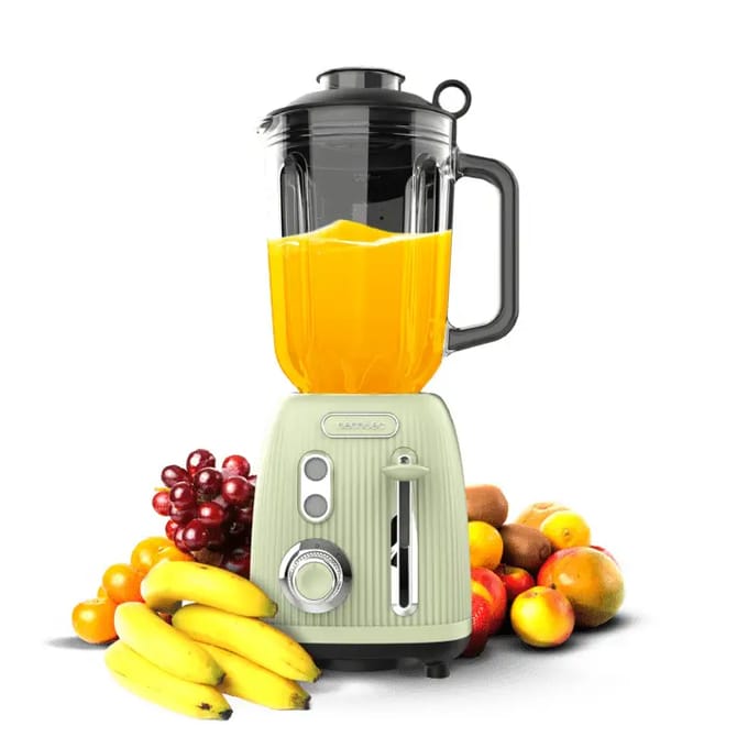 Mixer Cecotec Power Black Titanium RetroGreen Groen