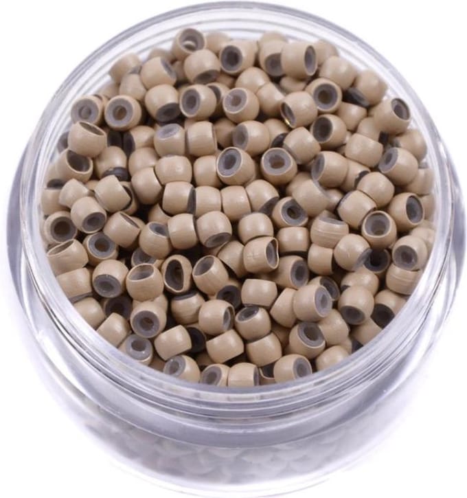 Nano ringen - Voor Nano Extensions - Blonde 500 pcs 3.0 mm
