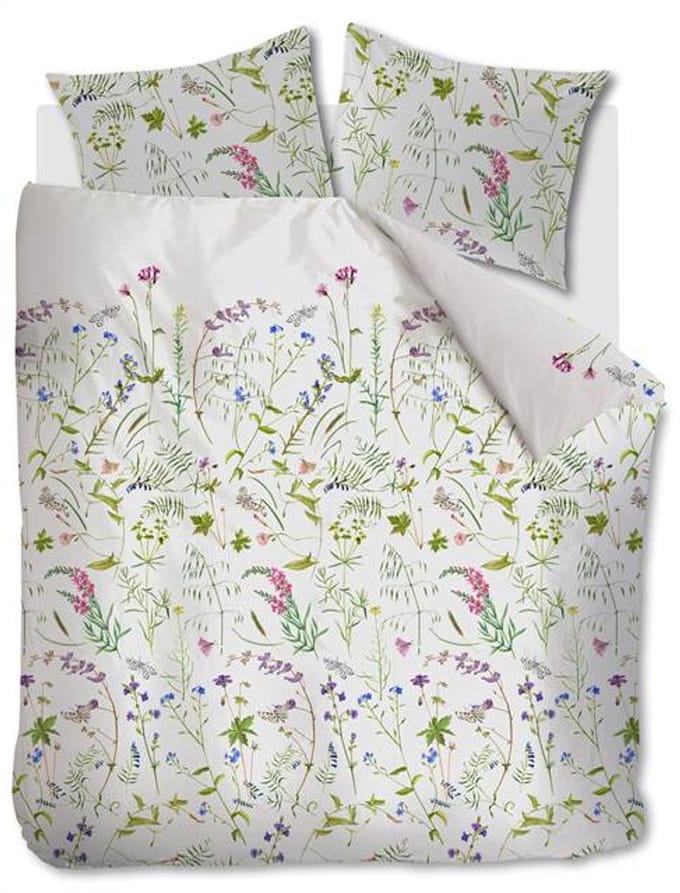 Beddinghouse Claudette Dekbedovertrek - Extra breed - 260x200/220 cm - Grey