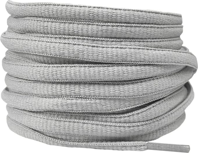 Ovale veters Lichtgrijs voor O.A. SB Dunk - hardloopschoenen 120cm