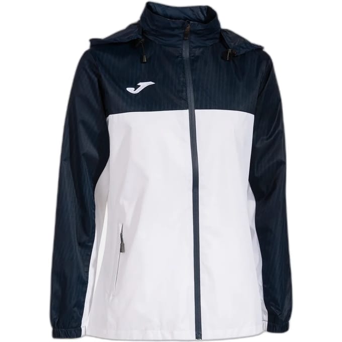 Vrouwelijke waterdichte zip-up jas met capuchon Joma Montreal