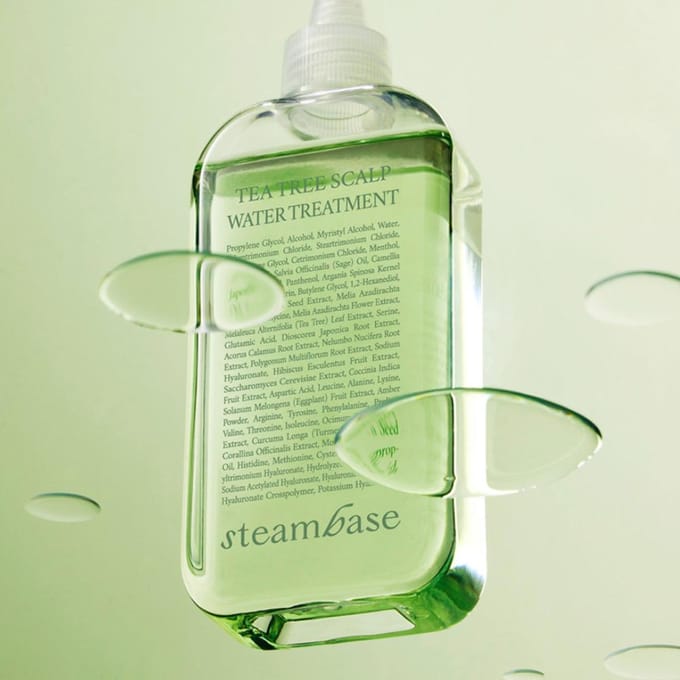 [STEAMBASE] Tea Tree Scalp Water Treatment 250ml white