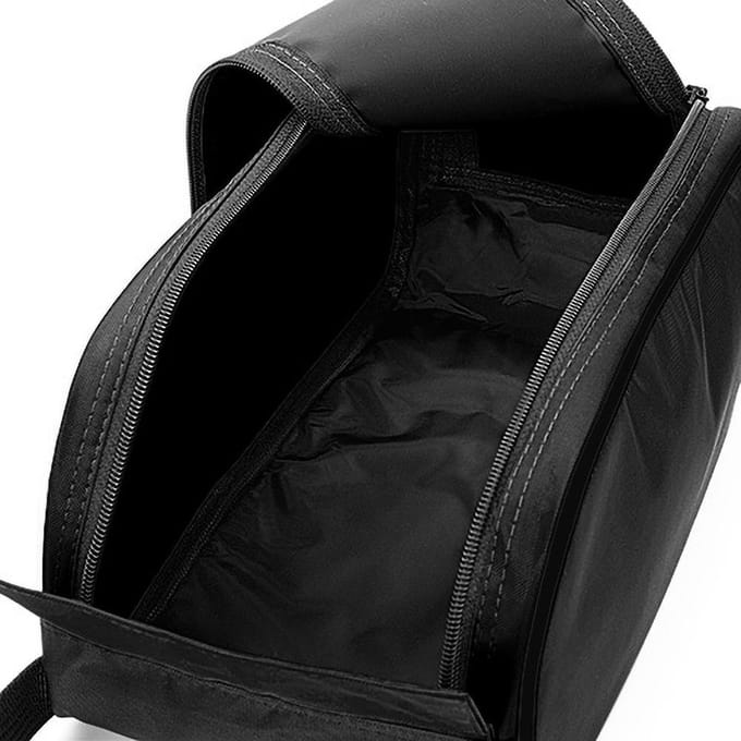Quadra Teamkleding Schoenenzak - 9 Liter (Verpakking van 2) (Zwart)