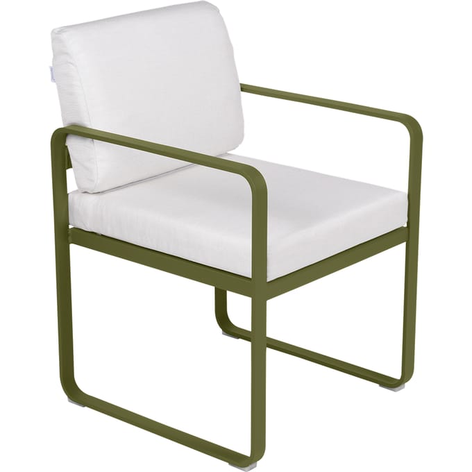 Fermob BELLEVIE fauteuil voor de eethoek - D3 Pesto - 81 witgrijs