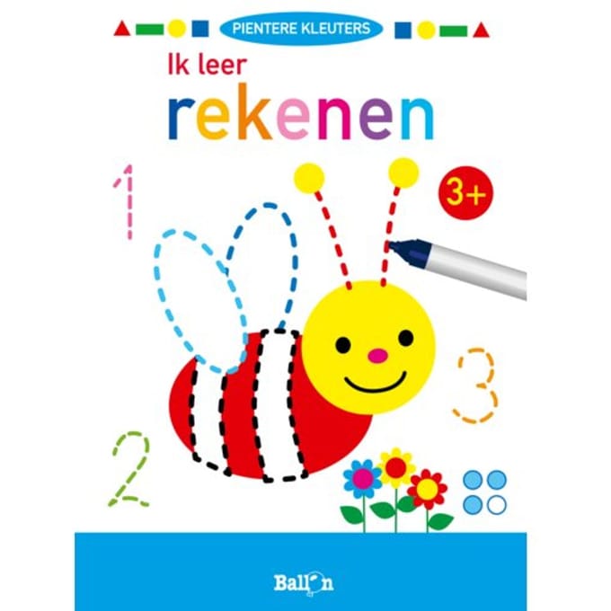 Ik Leer Rekenen / 3+ - Pientere Kleuters (Wipe & Clean)