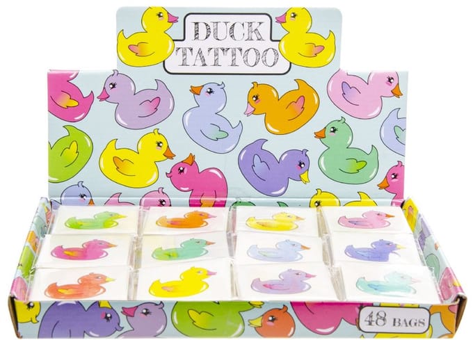 Duckiez Tattoos Eendjes 12st.