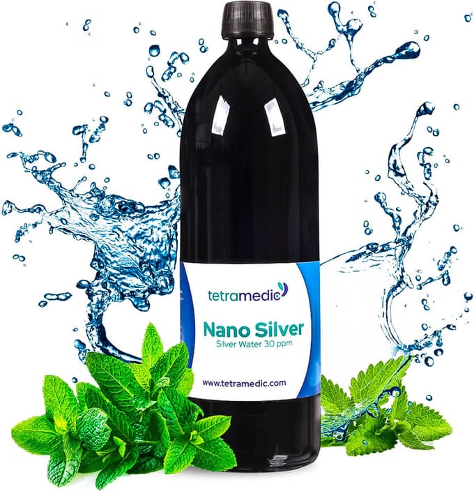Colloïdaal Zilverwater / Nano Zilver - Tetra Silver - 1000ml - 30ppm