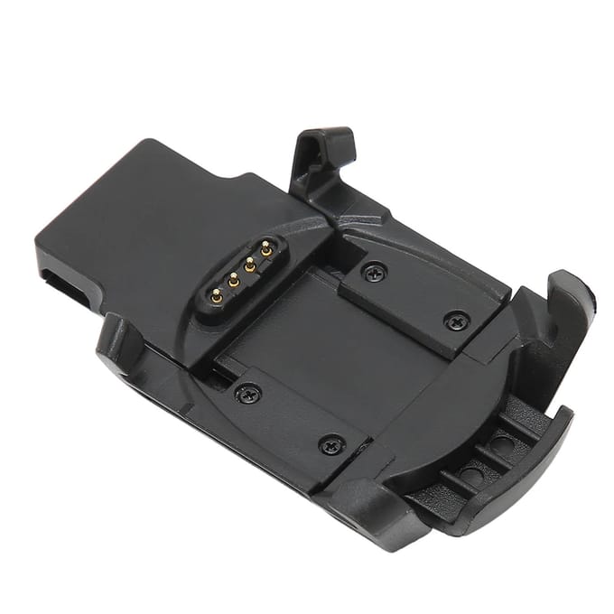Oplader compatibel met Garmin Descent Mk1 GPS Smart Watch USB-oplaadkabelclipdock black
