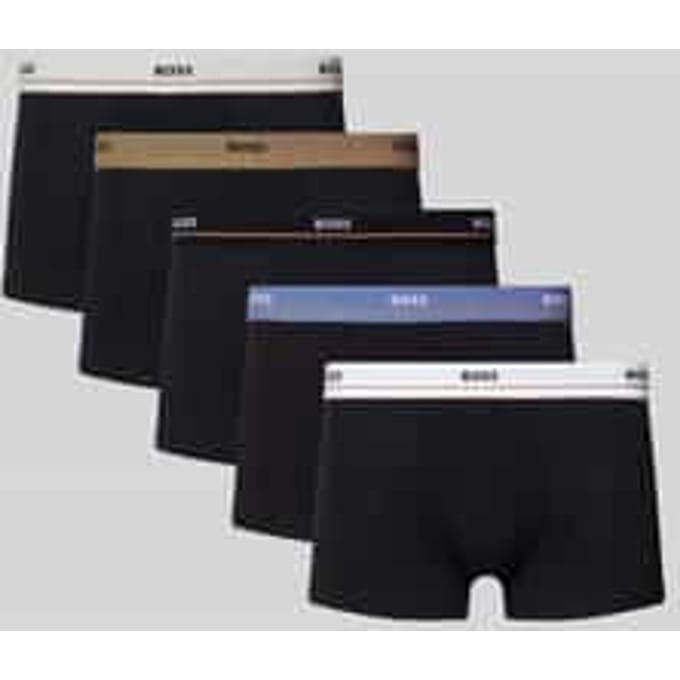 Trunks van katoenmix in Set van 5 Model 'ESSENTIAL'