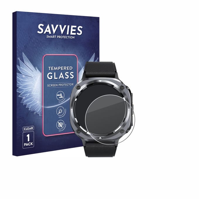 Savvies - Glas Screenprotector voor TIMU S90 1.45" - Gehard Beschermglas 9H
