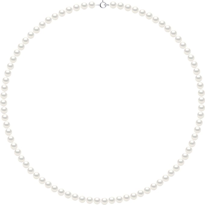 Ketting Water Pearl Rank Sweet White 5-6mm Sluiting 925
