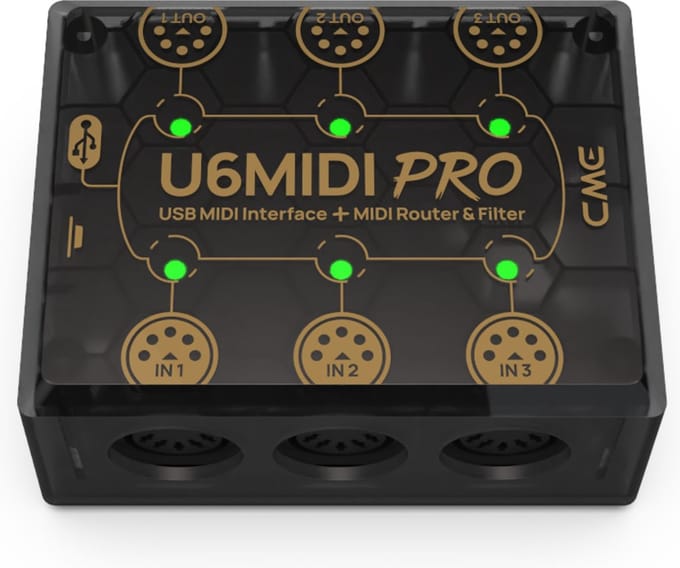 CME U6MIDI Pro - MIDI-tool voor keyboards