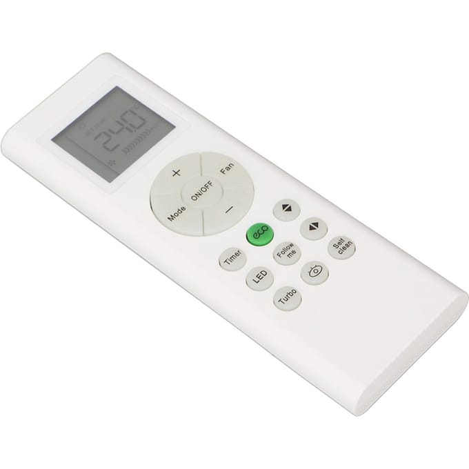 Télécommande de climatiseur de remplacement Télécommande AC multifonctionnelle pour Midea RG66B3 2H BGEF white