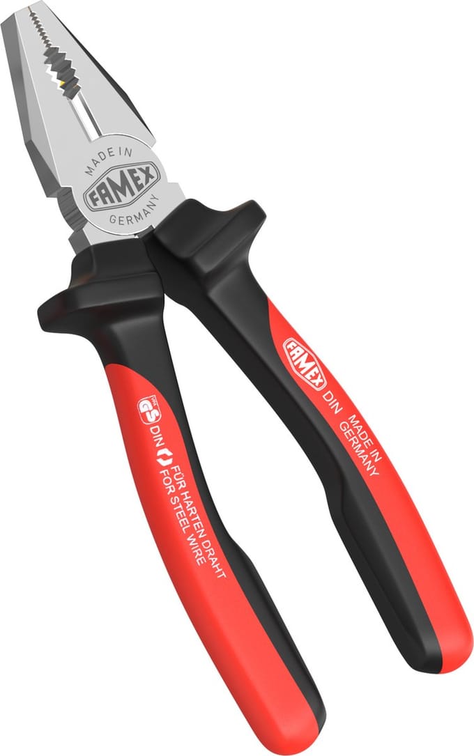 FAMEX 3050-160 Combinatietang - Made in Germany - 160 mm
