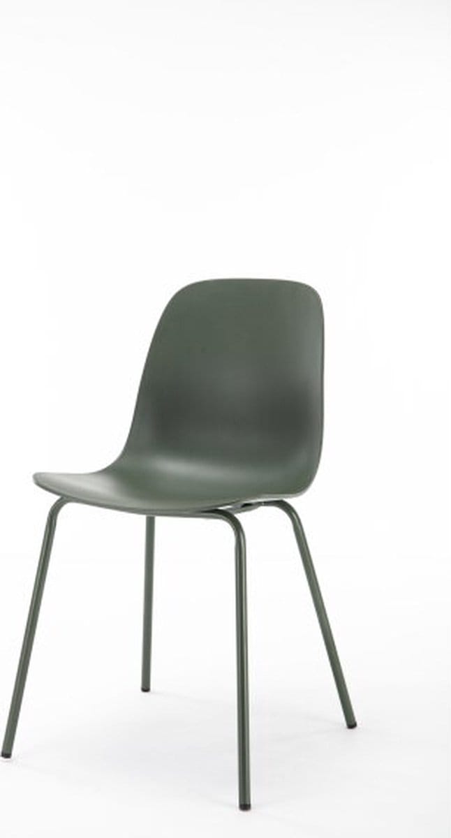 Eetkamerstoel Whitby - Olijfgroen - eetkamerstoelen set van 4