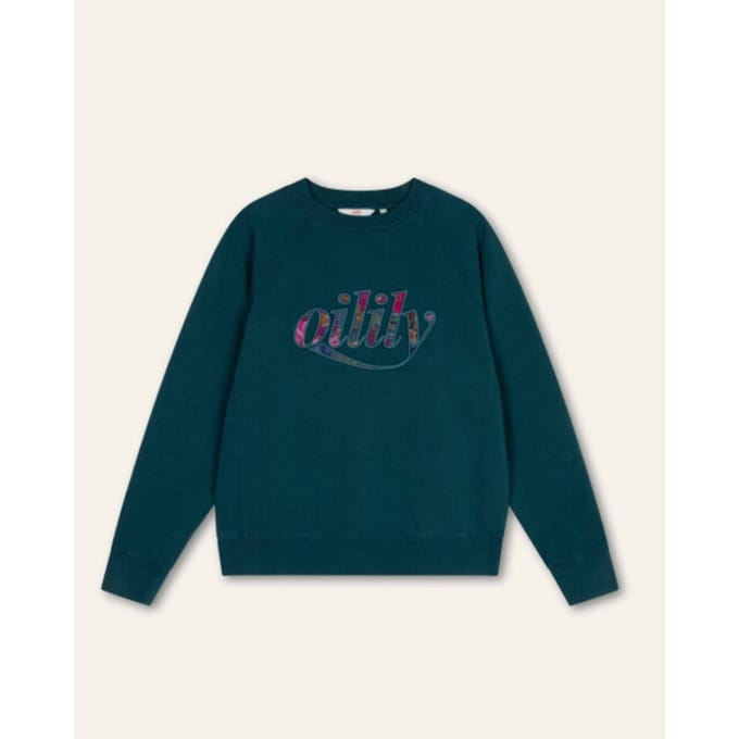 Oilily Horizon Sweater- maatS Deep Teal