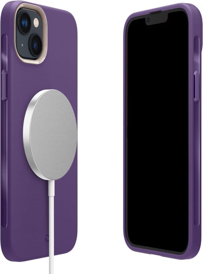 Spigen Cyrill Serie - iPhone 14 Plus Case - Taro Kleur - MagSafe Compatibel - Ultra Color Ontwerp