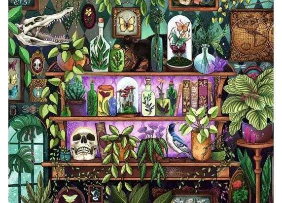 Ravensburger Botanic Fantasy 2000 stukjes Volwassenen puzzels