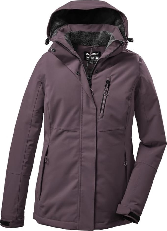 Killtec Winterjas Jas 37411 oud roze functioneel winterjas dames 38