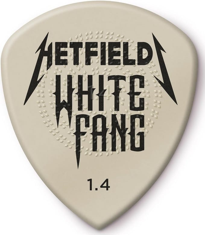 Jim Dunlop PH122P140 Hetfield White Fang plectrum 1.40 mm - 6-pack
