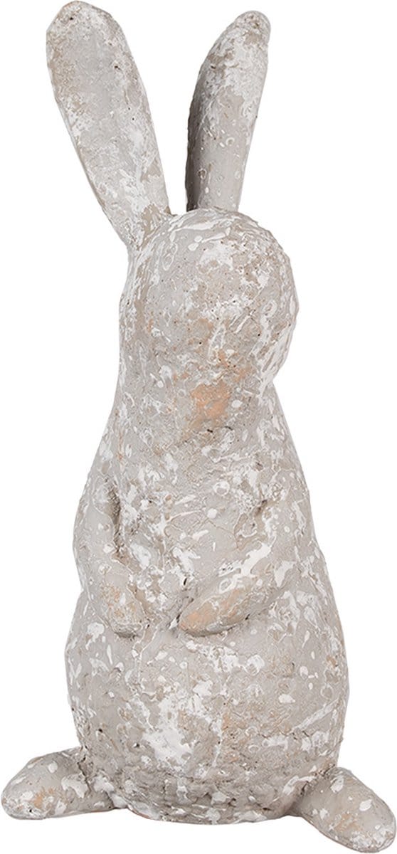 Clayre & Eef Beeld Konijn 31 cm Beige Polyresin