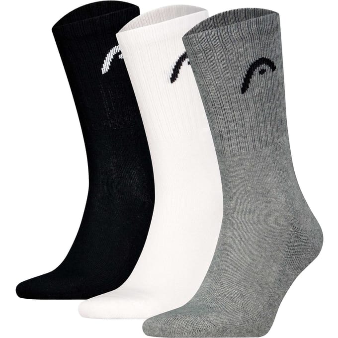 HEAD - Unisex - Alle sporten Sportsokken - Training - 3 Pack - Maat 43-46