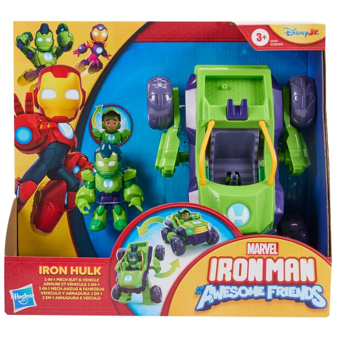 Marvel Iron Man and His Awesome Friends - Iron Hulk - 2-in-1 speelset
