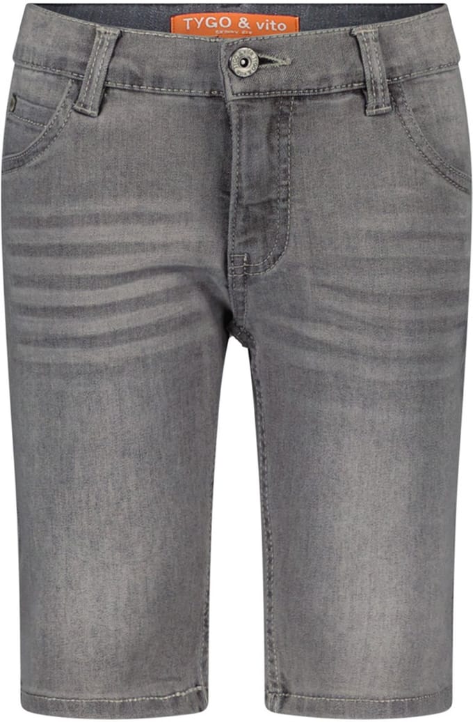 TYGO & vito - TYGO & Vito-Short - Light Grey Denim - Maat 146