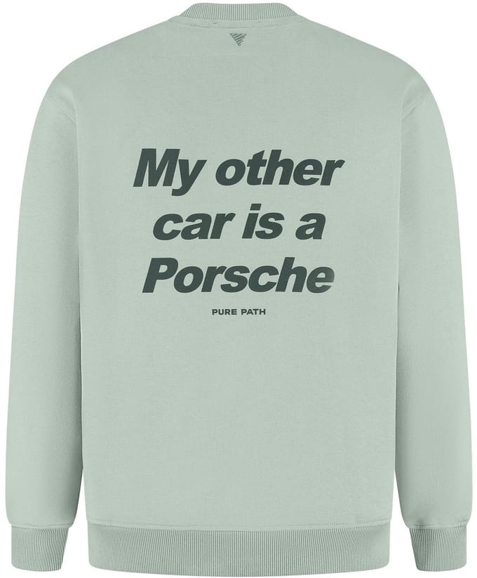 Pure Path My Other Car Sweater Army Green (25030309 - 10)
