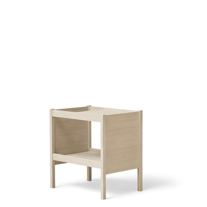 Form&Refine Journal bijzettafel - eiken, wit geolied