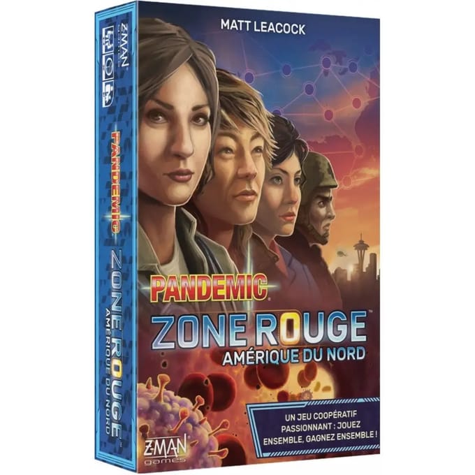 Bordspellen Z-man Games Pandemic Zone Rouge : Amérique du Nord