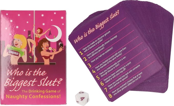 Who's the biggest slut? - 18+ kaartspel
