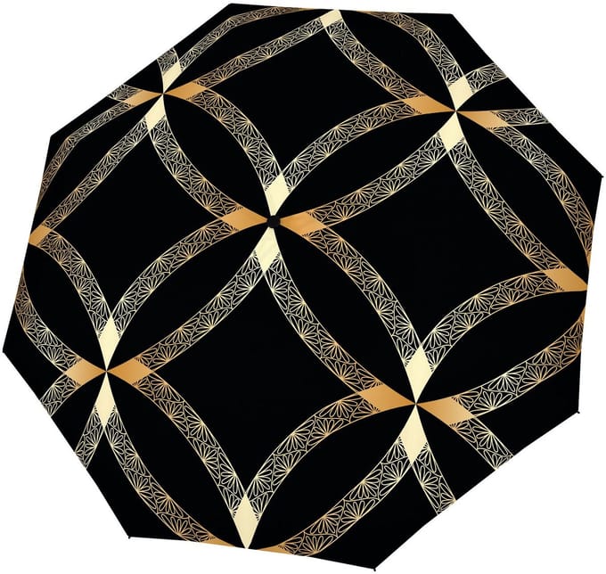 doppler paraplu Fiber Magic Imperial Luxury zwart