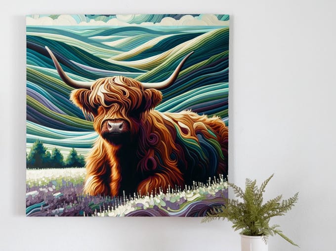 Kunstprint | Wanddecoratie | Canvas | 40 × 40 cm