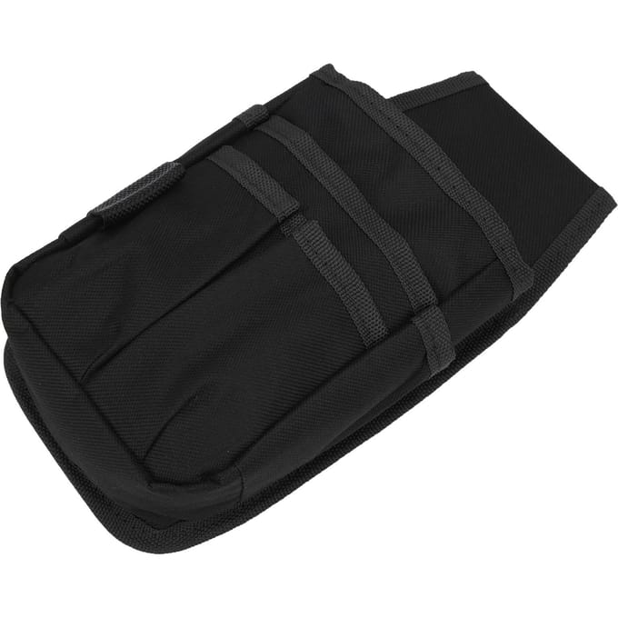 Sac à outils de quincaillerie, pochette de quincaillerie multifonctionnelle, conteneur, organisateur, sac de rangement(Noir ) noir