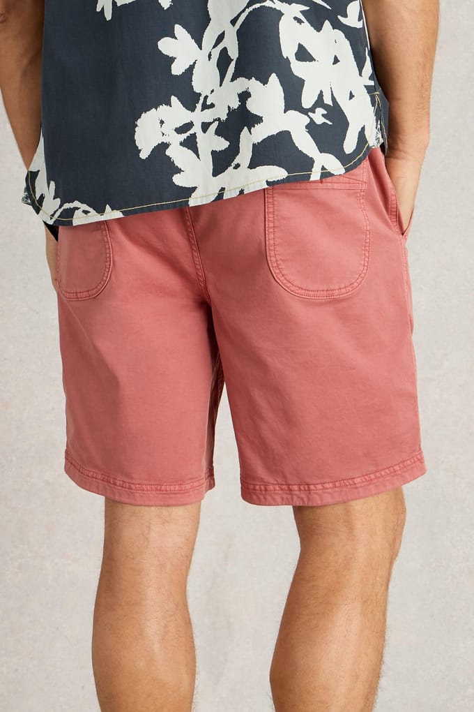 White Stuff Sutton Drawstring Short Deep Pink Taglia: W36 REGULAR | Pantaloncini Outlet | Uomo | Rosa