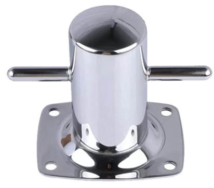 Hollex RVS Bolder op Plaat Ø80 x 172 mm