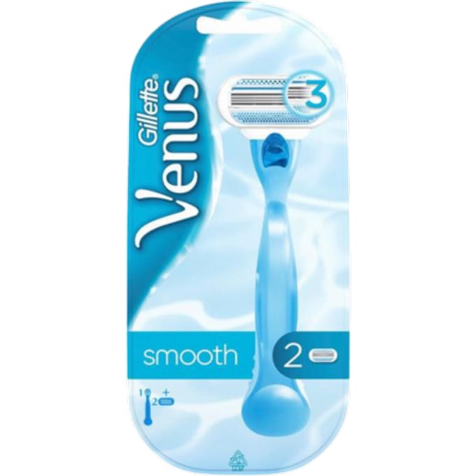 Gillette Venus Smooth Scraper + 2 Scheermesjes