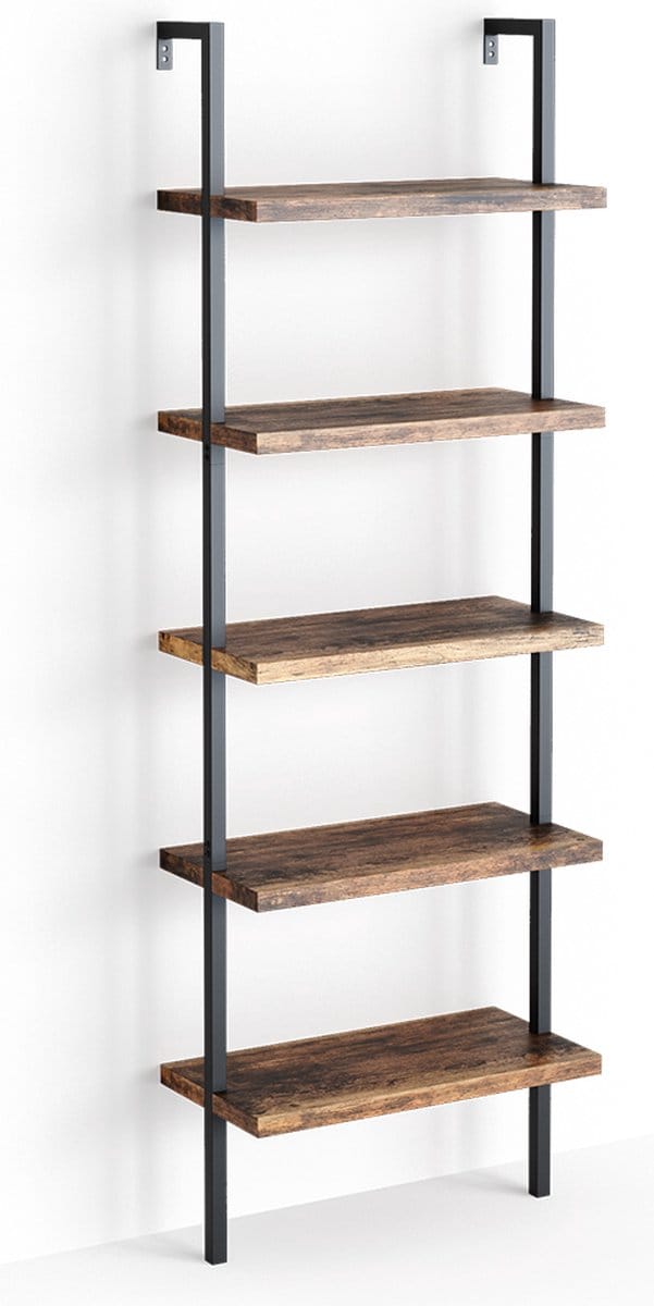 Vicco Ava Ladderrek – 60 x 183 cm Antiek hout